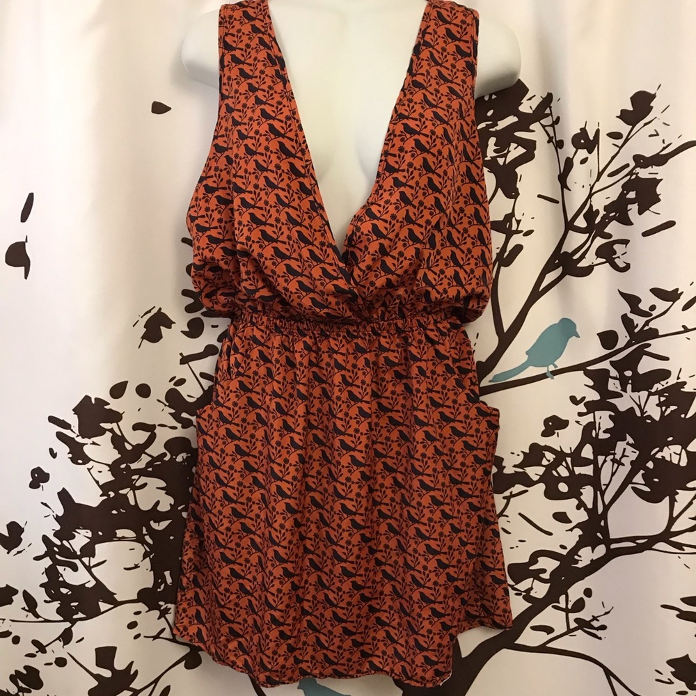 ✨ 4 FOR $10 Bird Print Dress